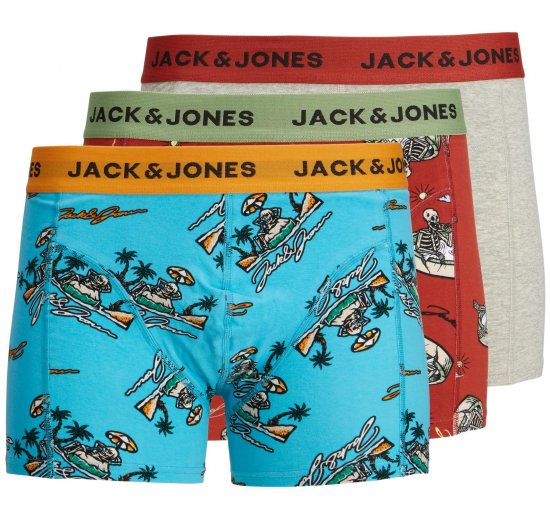 Jack & Jones JACJAXON Boxers 3-pack - Ropa interior - Ropa interior 2XL-8XL