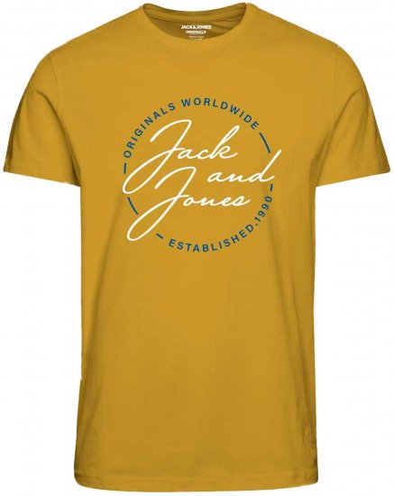 Jack & Jones JORJERRYS TEE Yellow - Camisetas - Camisetas - 2XL-14XL