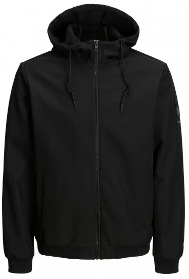 Jack & Jones JCOCLASSIC Waffle Jacket Black - Chaquetas - Chaquetas Tallas Grandes 2XL-8XL
