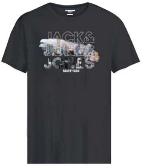 Jack & Jones JCOBOOSTER T-Shirt Black - Camisetas - Camisetas - 2XL-14XL