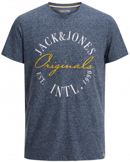 Jack & Jones JORWILLOWBRANDING T-Shirt Navy - Camisetas - Camisetas - 2XL-14XL