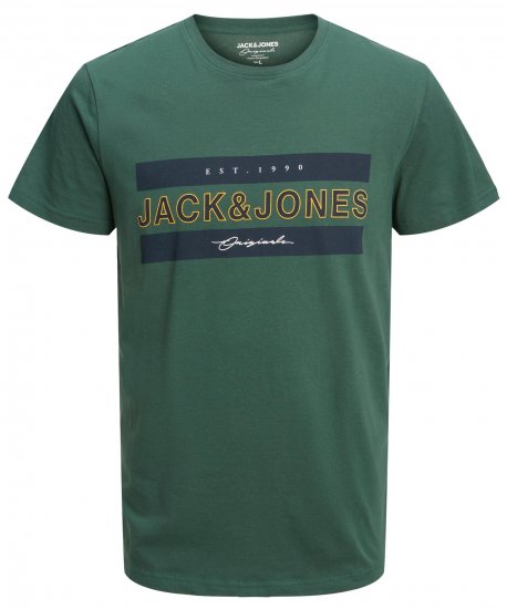 Jack & Jones JORFRIDAY T-Shirt Green - Camisetas - Camisetas - 2XL-14XL