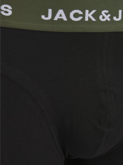 Jack & Jones JACARON Trunks 3-Pack Black - Ropa interior - Ropa interior 2XL-8XL