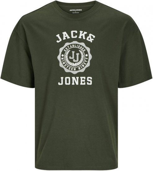 Jack & Jones VICTO T-Shirt Kombu Green - Camisetas - Camisetas - 2XL-14XL