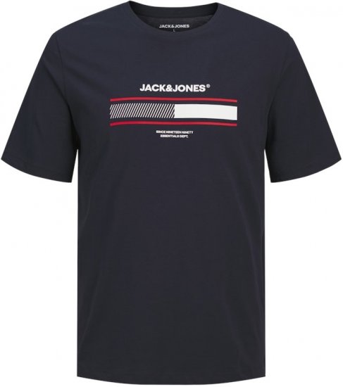 Jack & Jones SOUTH T-Shirt Navy Blazer - Camisetas - Camisetas - 2XL-14XL