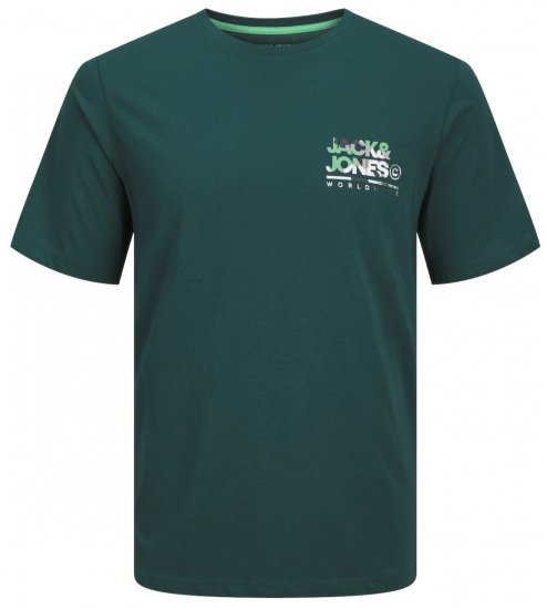 Jack & Jones JJLUKE T-Shirt Deep Teal - Camisetas - Camisetas - 2XL-14XL