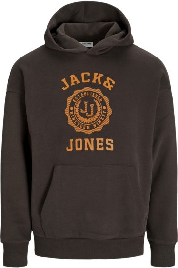 Jack & Jones VICTO Hoodie Brown - Sudaderas - Sudaderas 2XL-12XL