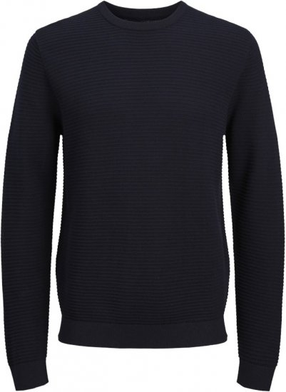 Jack & Jones OTTO Knitted Sweater Navy - Sudaderas - Sudaderas 2XL-12XL