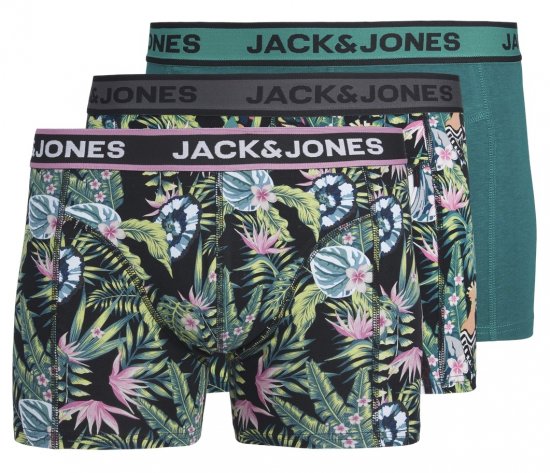 Jack & Jones JACDREW Trunks 3-Pack Multi-Colour - Ropa interior - Ropa interior 2XL-8XL