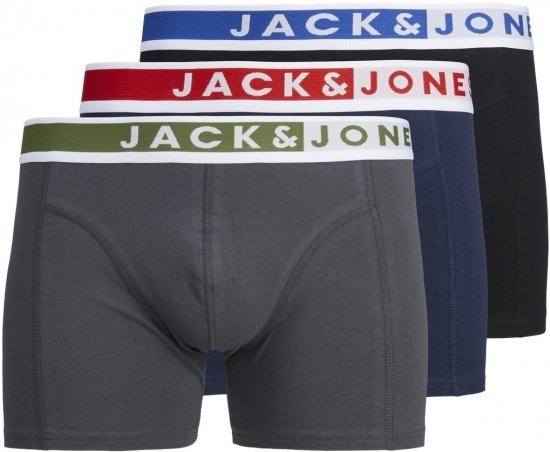 Jack & Jones JACKARIM Trunks 3-Pack Red - Ropa interior - Ropa interior 2XL-8XL