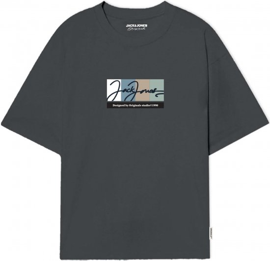 Jack & Jones Portland T-Shirt Grey - Camisetas - Camisetas - 2XL-14XL