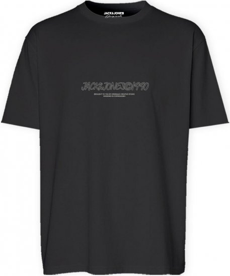 Jack & Jones JORBRONX T-Shirt Black - Camisetas - Camisetas - 2XL-14XL