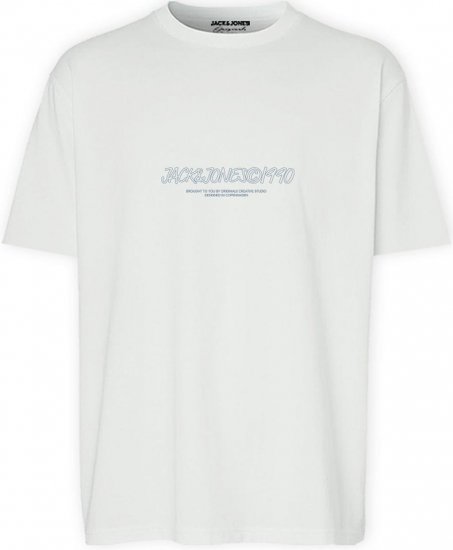 Jack & Jones JORBRONX T-Shirt White - Camisetas - Camisetas - 2XL-14XL