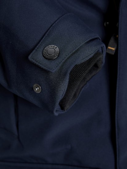 Jack & Jones Finn Softshell Parka Sky Captain - Chaquetas - Chaquetas Tallas Grandes 2XL-8XL