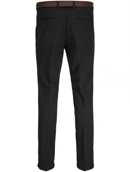 Jack & Jones Marco Franco Chino With Belt Black - Vaqueros & pantalones - Vaqueros y Pantalones - W40-W70