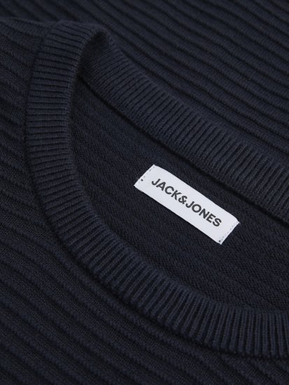 Jack & Jones Otto Crew Neck Knit Pullover Sky Captain - Sudaderas - Sudaderas 2XL-12XL