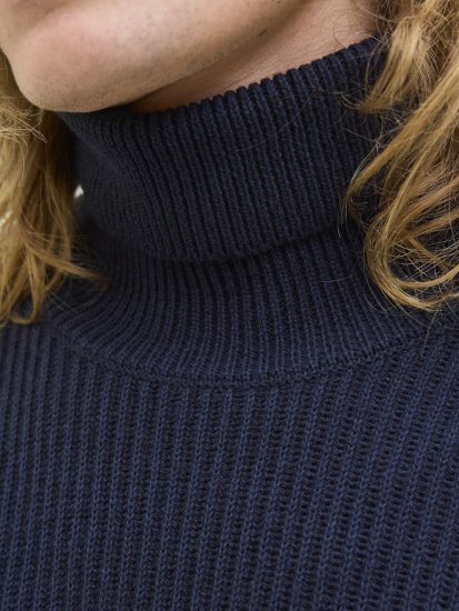 Jack & Jones Pannel Roll Neck Knit Pullover Sky Captain - Sudaderas - Sudaderas 2XL-12XL