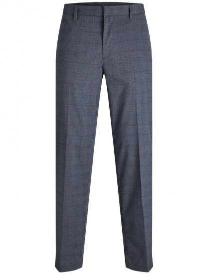 Jack & Jones Harry Pedro Formal Check Trousers Dark Navy - Trajes - Trajes 2XL-8XL