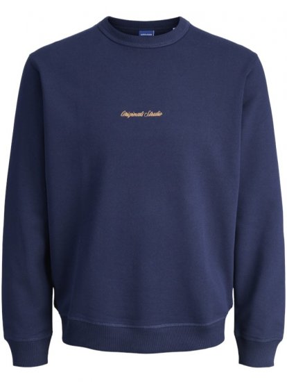 Jack & jones Norrebro Crew Neck Sweatshirt Ocean Cavern - Sudaderas - Sudaderas 2XL-12XL