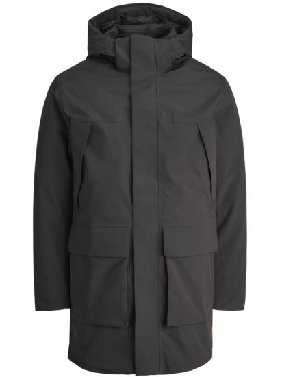 Jack & Jones Moon Parka Black - Chaquetas - Chaquetas Tallas Grandes 2XL-8XL