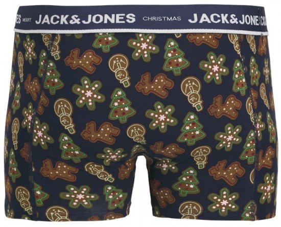 Jack & Jones Gingerbread Trunks 3-Pack Black - Ropa interior - Ropa interior 2XL-8XL