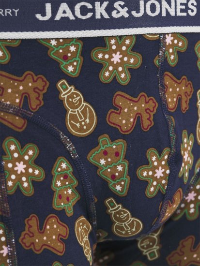 Jack & Jones Gingerbread Trunks 3-Pack Black - Ropa interior - Ropa interior 2XL-8XL