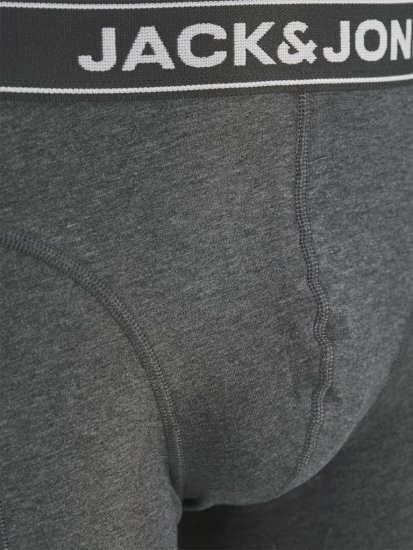 Jack & Jones Black Friday Trunks 3-Pack Grey Black - Ropa interior - Ropa interior 2XL-8XL