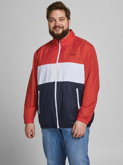 Jack & Jones Hunter Light Jacket Red - Chaquetas - Chaquetas Tallas Grandes 2XL-8XL