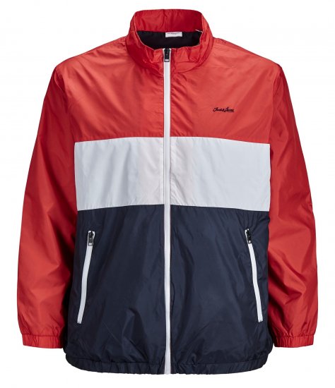 Jack & Jones Hunter Light Jacket Red - Chaquetas - Chaquetas Tallas Grandes 2XL-8XL