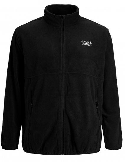Jack & Jones Hype Fleece Black - Chaquetas - Chaquetas Tallas Grandes 2XL-8XL
