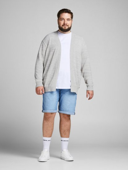Jack & Jones Blasonic Knit Cardigans Egret - Sudaderas - Sudaderas 2XL-12XL