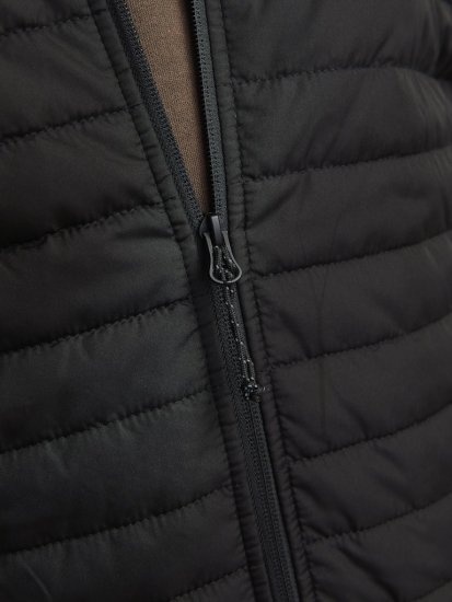 Jack & Jones MULTI QUILTED SET-IN Sleeves Jacket Black - Chaquetas - Chaquetas Tallas Grandes 2XL-8XL