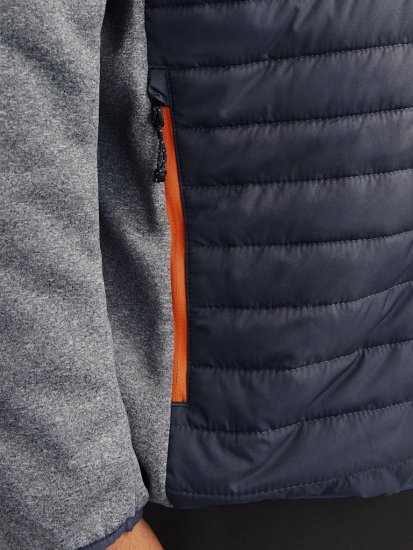 Jack & Jones MULTI QUILTED SET-IN Sleeves Jacket Grey Melange - Chaquetas - Chaquetas Tallas Grandes 2XL-8XL