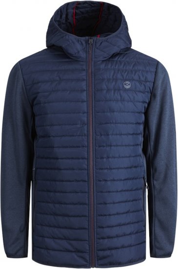 Jack & Jones MULTI QUILTED SET-IN Sleeves Jacket Navy Blazer - Chaquetas - Chaquetas Tallas Grandes 2XL-8XL