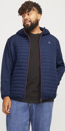 Jack & Jones MULTI QUILTED SET-IN Sleeves Jacket Navy Blazer - Chaquetas - Chaquetas Tallas Grandes 2XL-8XL