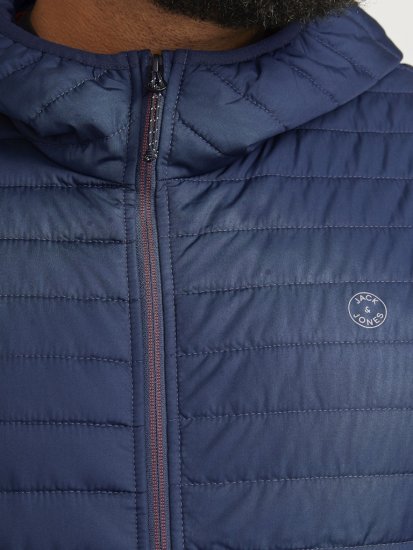 Jack & Jones MULTI QUILTED SET-IN Sleeves Jacket Navy Blazer - Chaquetas - Chaquetas Tallas Grandes 2XL-8XL