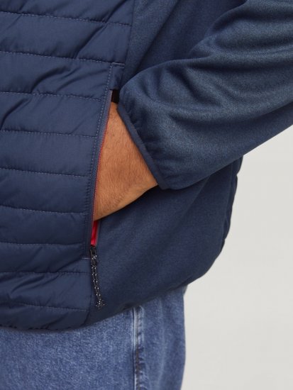 Jack & Jones MULTI QUILTED SET-IN Sleeves Jacket Navy Blazer - Chaquetas - Chaquetas Tallas Grandes 2XL-8XL