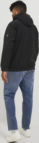 Jack & Jones BASIC Water-Resistant Softshell Jacket Black - Chaquetas - Chaquetas Tallas Grandes 2XL-8XL
