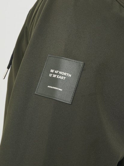 Jack & Jones BASIC Water-Resistant Softshell Jacket Green - Chaquetas - Chaquetas Tallas Grandes 2XL-8XL