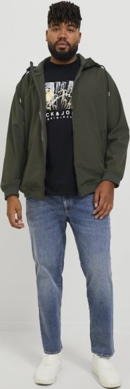 Jack & Jones BASIC Water-Resistant Softshell Jacket Green - Chaquetas - Chaquetas Tallas Grandes 2XL-8XL