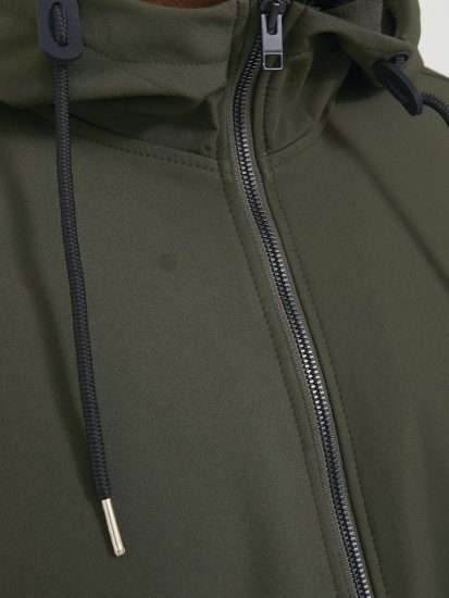 Jack & Jones BASIC Water-Resistant Softshell Jacket Green - Chaquetas - Chaquetas Tallas Grandes 2XL-8XL