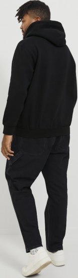 Jack & Jones ESTERBRO Hoodie Black - Sudaderas - Sudaderas 2XL-12XL