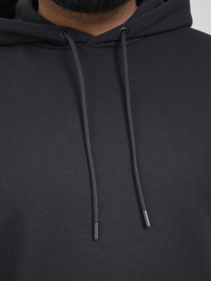 Jack & Jones BRADLEY Hoodie Black - Sudaderas - Sudaderas 2XL-12XL