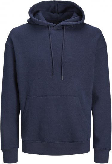 Jack & Jones BRADLEY Hoodie Navy Blazer - Sudaderas - Sudaderas 2XL-12XL