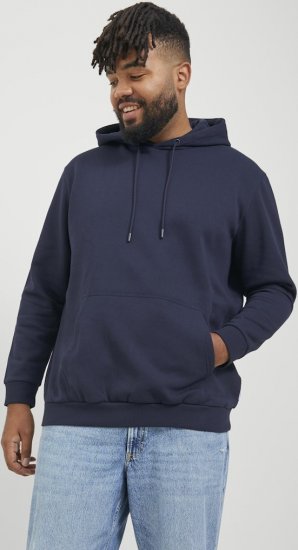 Jack & Jones BRADLEY Hoodie Navy Blazer - Sudaderas - Sudaderas 2XL-12XL