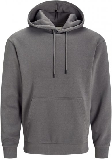 Jack & Jones BRADLEY Hoodie Grey - Sudaderas - Sudaderas 2XL-12XL