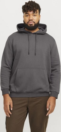 Jack & Jones BRADLEY Hoodie Grey - Sudaderas - Sudaderas 2XL-12XL