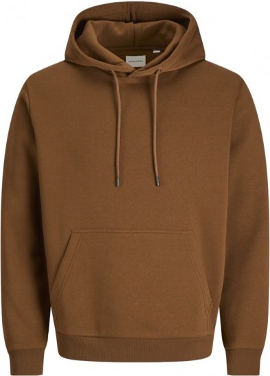 Jack & Jones BRADLEY Hoodie Brown - Sudaderas - Sudaderas 2XL-12XL