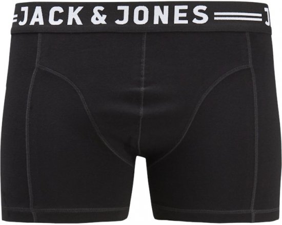 Jack & Jones SENSE Trunks 3-Pack Black - Ropa interior - Ropa interior 2XL-8XL
