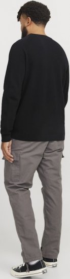 Jack & Jones HILL Knitted Sweater Black - Sudaderas - Sudaderas 2XL-12XL